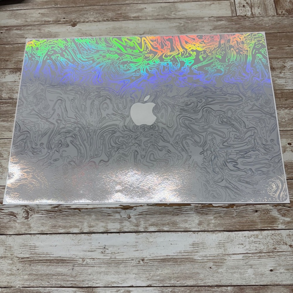 Dbrand Apple 16" MacBook Pro Skin Laptop Decal White Holographic Protective